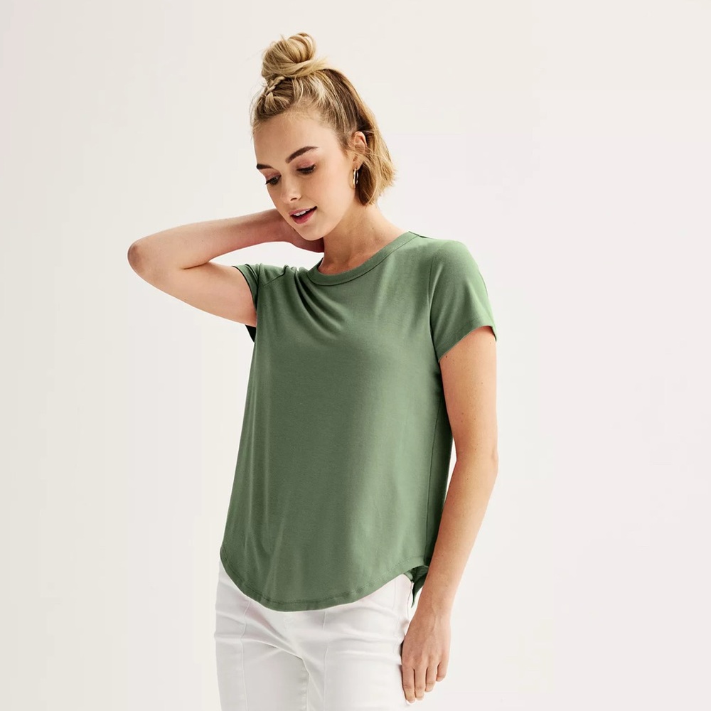 ARMY GREEN SHORT SLEEVE TEE